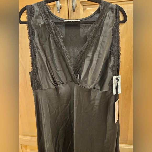 BLACK TAPE Womens Black Unlined Sleeveless Maxi Cocktail Shift Dress XL NWT - Picture 7 of 11